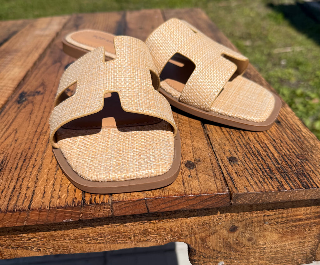 The Coastal Slide | Casual Sandal - Fairway Faith Apparel Co