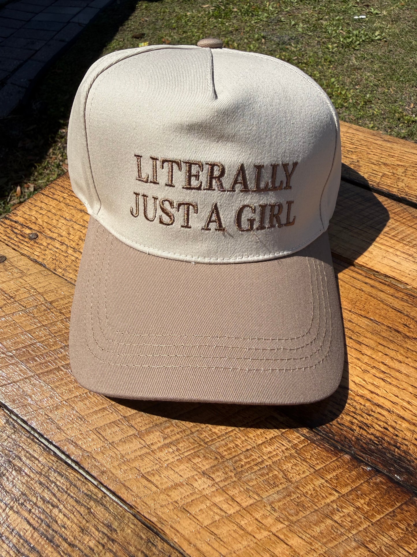 Literally Just a Girl Trucker Hat