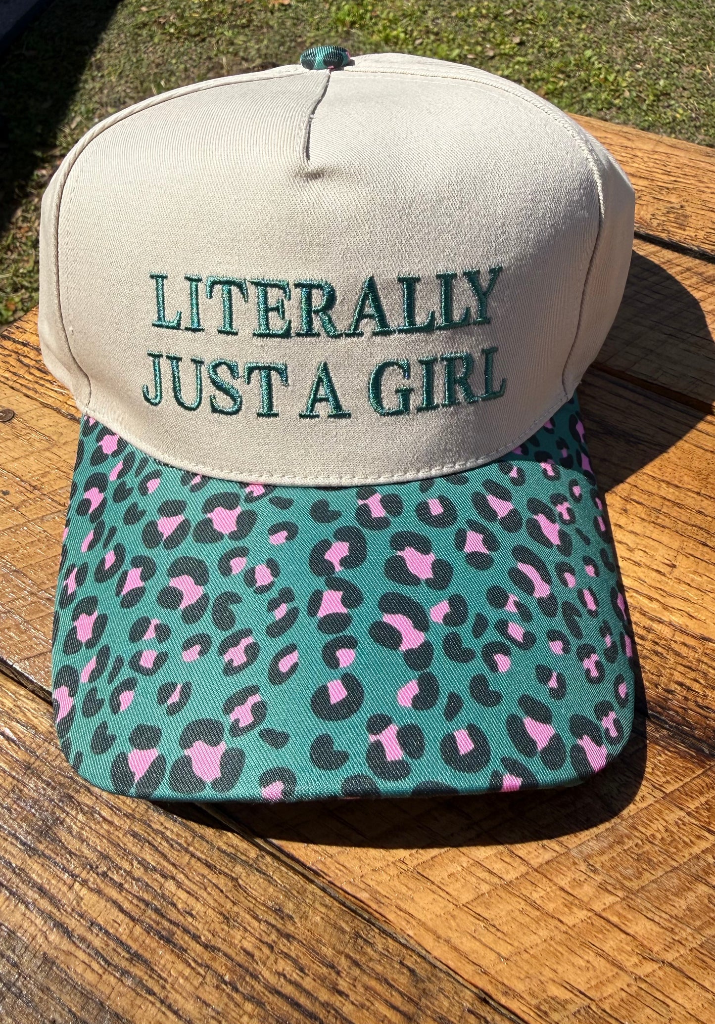 Literally Just a Girl Trucker Hat