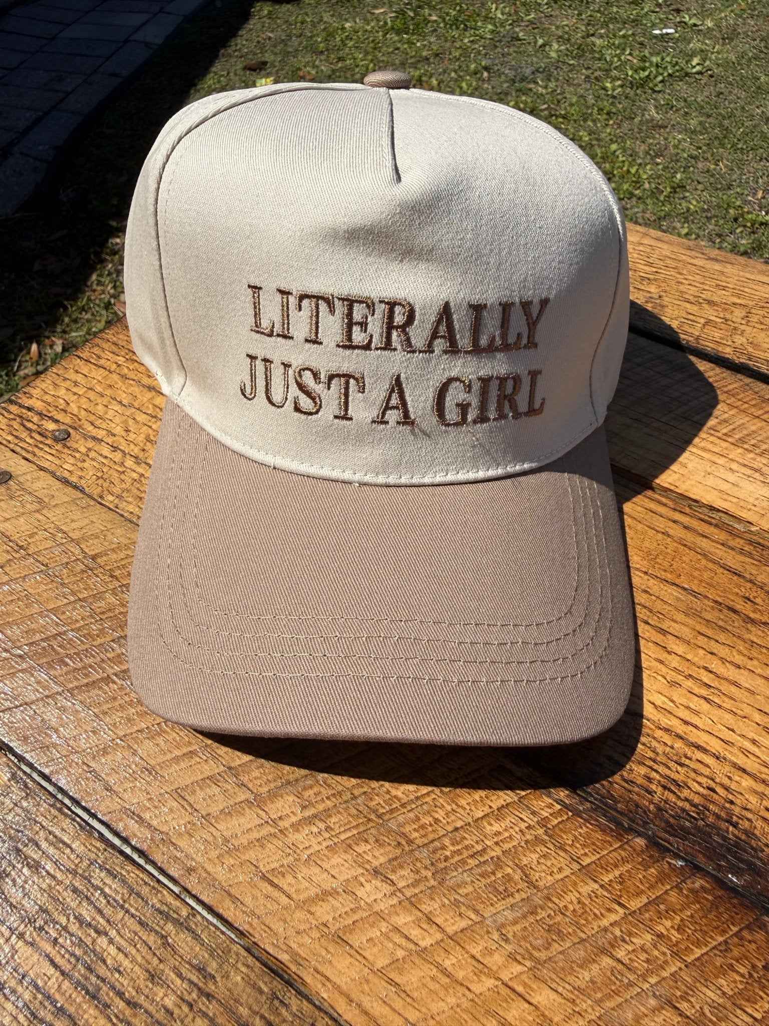 Literally Just a Girl Trucker Hat