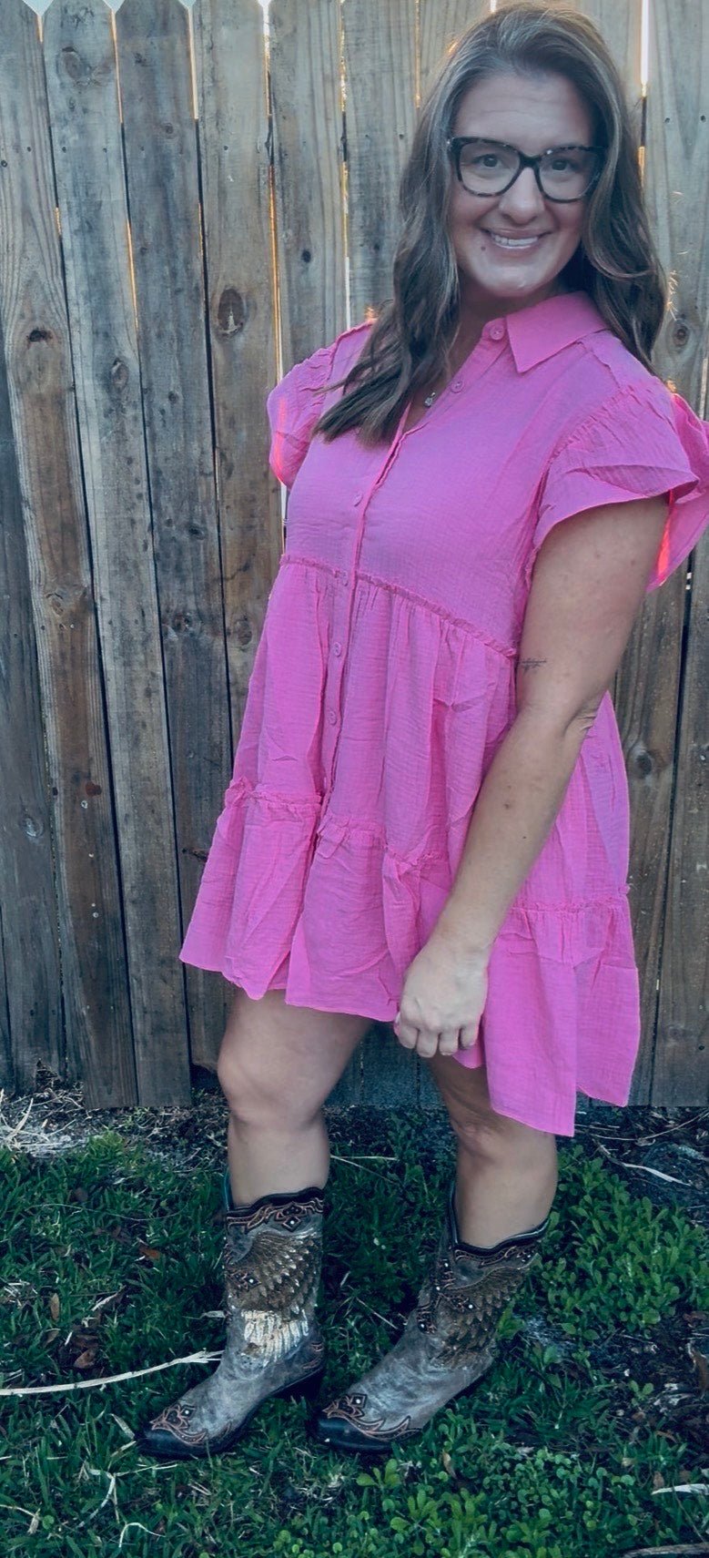 Savannah Belle Dress | Mini Dress - Fairway Faith Apparel Co